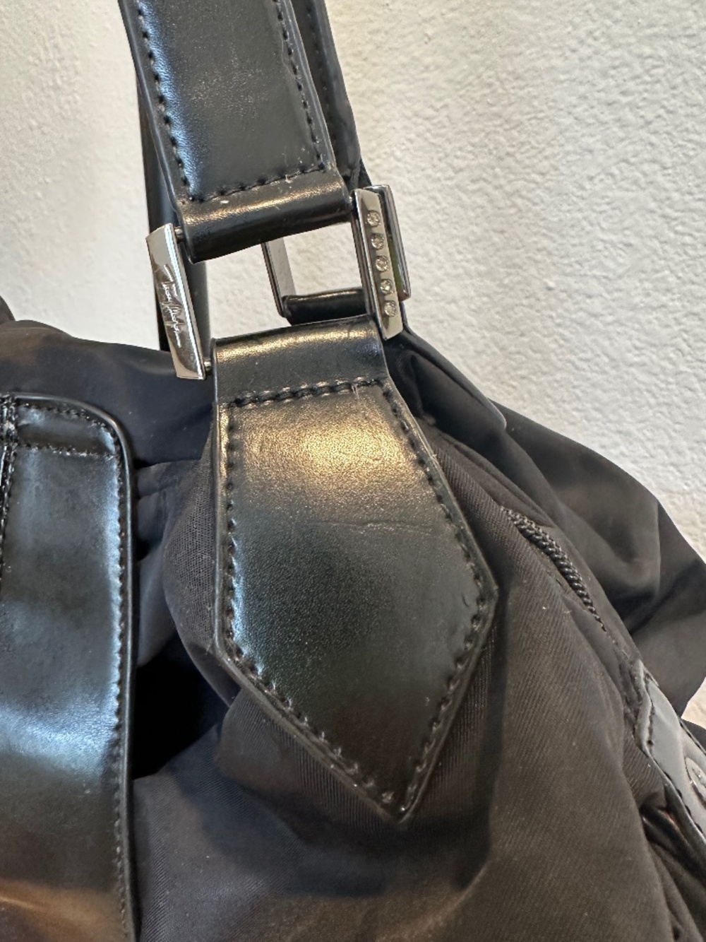Vintage Thierry Mugler Hobo Bag With signature star closure - Picture 3 of 12